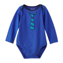 Jumping Beans® Striped Tie Bodysuit - Baby