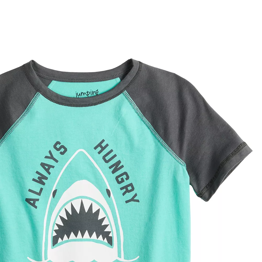 Toddler Boy Jumping Beans® Adaptive Raglan Tee 2 Toddler Boy Jumping Beans® Adaptive Raglan Tee - Image 2