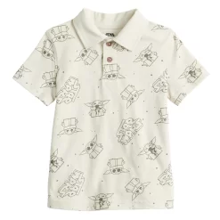 Toddler Boy Jumping Beans® The Mandalorian The Child Allover Print Polo Shirt