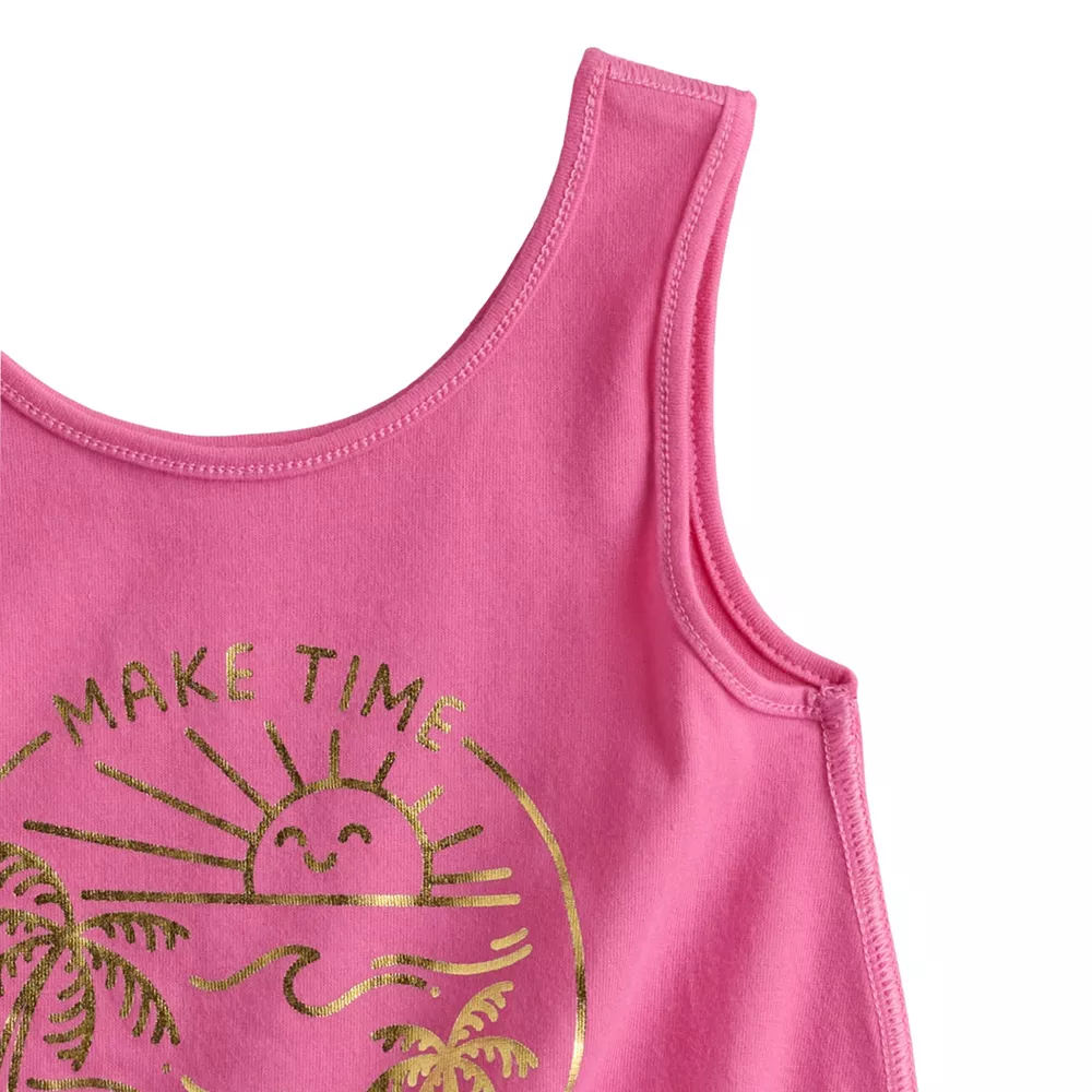 Girls 4-12 Jumping Beans® Adaptive Sensory Racerback Tank Top 2 Girls 4-12 Jumping Beans® Adaptive Sensory Racerback Tank Top - Image 2