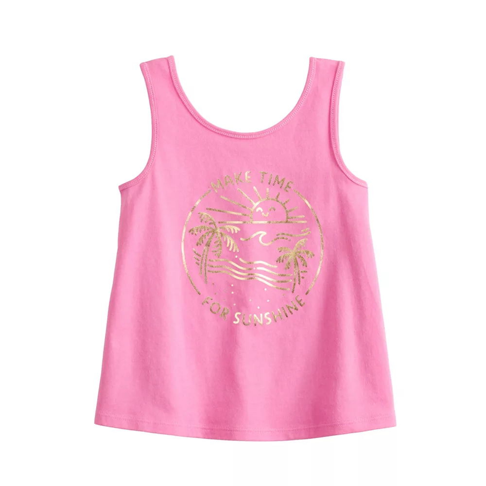 Girls 4-12 Jumping Beans® Adaptive Sensory Racerback Tank Top 1 Girls 4-12 Jumping Beans® Adaptive Sensory Racerback Tank Top