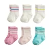 Baby / Toddler Girl Jumping Beans® 6-Pack Crew Socks