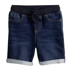 Toddler Boy Jumping Beans® Pull-On Knit Denim Shorts