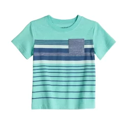 Toddler Boy Jumping Beans® Texture Stripe Pocket Tee