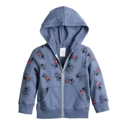 Toddler Boy Disney Mickey Mouse French Terry Full Zip Hoodie By Jumping Beans®