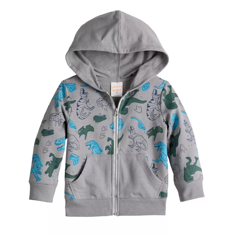 Toddler Boy Jumping Beans® Graphics French Terry Graphic Zip Hoodie 1 Toddler Boy Jumping Beans® Graphics French Terry Graphic Zip Hoodie