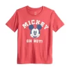Boys 4-12 Disney Mickey Mouse "Oh Boy!" Graphic Tee By Jumping Beans®