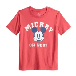 Boys 4-12 Disney Mickey Mouse "Oh Boy!" Graphic Tee By Jumping Beans®