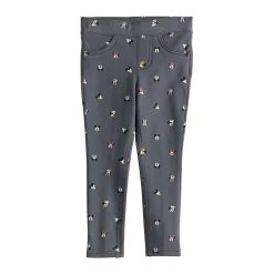 Toddler Girl Disney Mickey Mouse & Minnie Mouse Print Pull-On Jeggings By Jumping Beans®