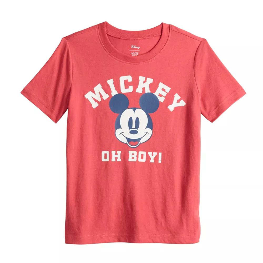Disney's Mickey Mouse Toddler Boy "Oh Boy!" Graphic Tee By Jumping Beans® 1 Disney's Mickey Mouse Toddler Boy "Oh Boy!" Graphic Tee By Jumping Beans®