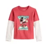 Boys 4-12 Disney Mickey Mouse Thermal Sleeve Graphic Skater Tee By Jumping Beans®