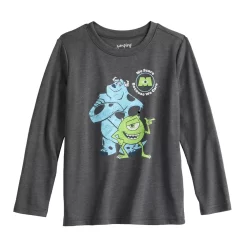Toddler Boy Disney / Pixar Monsters Inc. Adaptive Easy Dressing & Abdominal Access Graphic Tee By Jumping Beans®