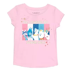 Toddler Girl Jumping Beans® DC League Graphic Tee