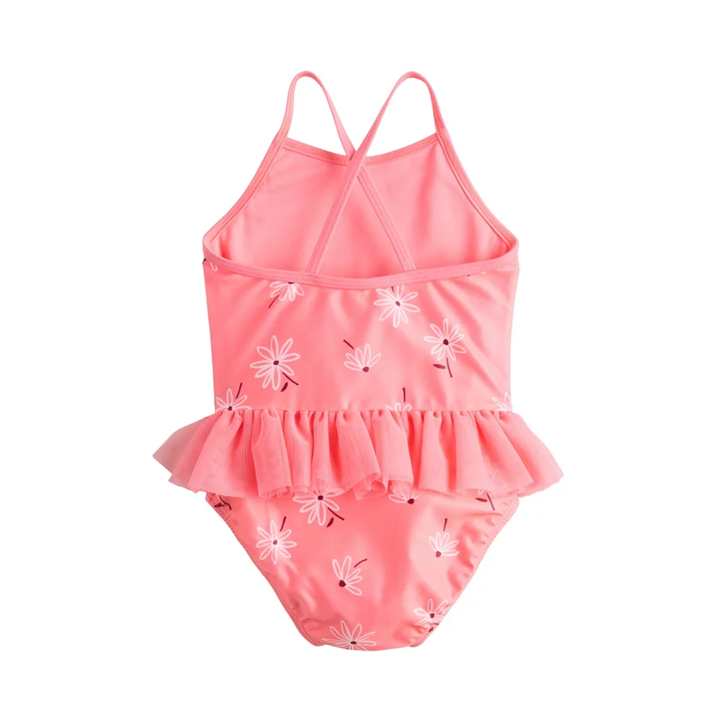 Toddler Girl Jumping Beans® Daisy One-Piece Swimsuit 2 Toddler Girl Jumping Beans® Daisy One-Piece Swimsuit - Image 2