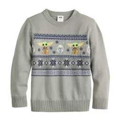 Boys 4-8 Jumping Beans® Grogu Knit Sweater