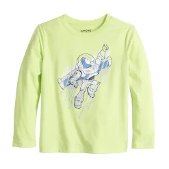 Boys 4-8 Disney / Pixar Toy Story Active Jersey Long Sleeve Buzz Lightyear Graphic Tee By Jumping Beans®