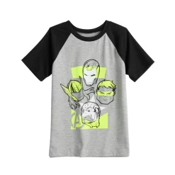 Boys 4-12 Jumping Beans® Marvel The Avengers Short Sleeve Raglan Active Graphic Tee