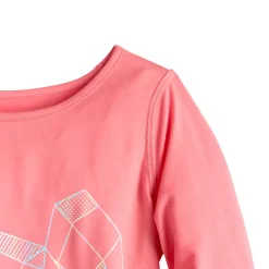 Girls 4-12 Jumping Beans® Adaptive Sensory Friendly Long Sleeve Active Tee -JumpStart Kiddie Chic Hub 5624629 ALT
