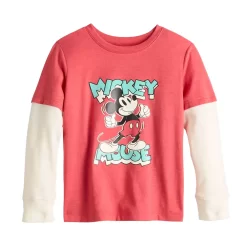 Toddler Boy Disney Mickey Mouse Adaptive Graphic Skater Tee By Jumping Beans®