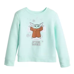 Disney's Toddler Girl Star Wars Grogu AKA Baby Yoda Sweatshirt By Jumping Beans®