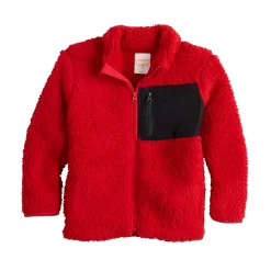 Toddler Boy Jumping Beans® Sherpa Zip Jacket