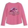 Toddler Girl Jumping Beans® Jurassic World Long Sleeve Logo Graphic Tee
