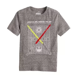 Boys 4-12 Jumping Beans® Star Wars Lightsabers Flippable Sequins Graphic Tee
