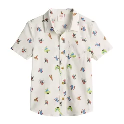 Boys 4-8 Jumping Beans® Marvel Superheroes Button Front Shirt