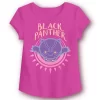 Girls 4-12 Jumping Beans® Short-Sleeve Black Panther Tee