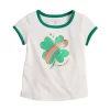 Girls 4-12 Jumping Beans® "Happy Go Lucky" Shamrock Tee