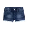 Girls 4-12 Jumping Beans® Crochet-Hem Denim Shorts