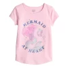 Toddler Girl Jumping Beans® "Mermaid At Heart" Adaptive Double Layer Tee
