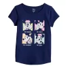 Disney's Mickey Mouse Girls 4-12 Adaptive Double Layer Graphic Tee By Jumping Beans®