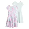 Girls 4-12 Jumping Beans® Two-Pack Skater Dress Set