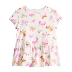 Girls 4-12 Jumping Beans® Peplum-Hem Tee