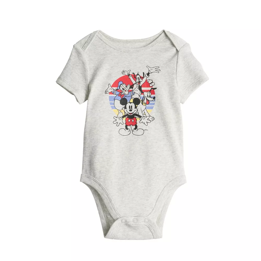 Disney's Mickey Mouse Baby Graphic Bodysuit By Jumping Beans® 1 Disney's Mickey Mouse Baby Graphic Bodysuit By Jumping Beans®