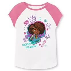 Girls 4-12 Jumping Beans® Karma's World "Change The World" Graphic Tee