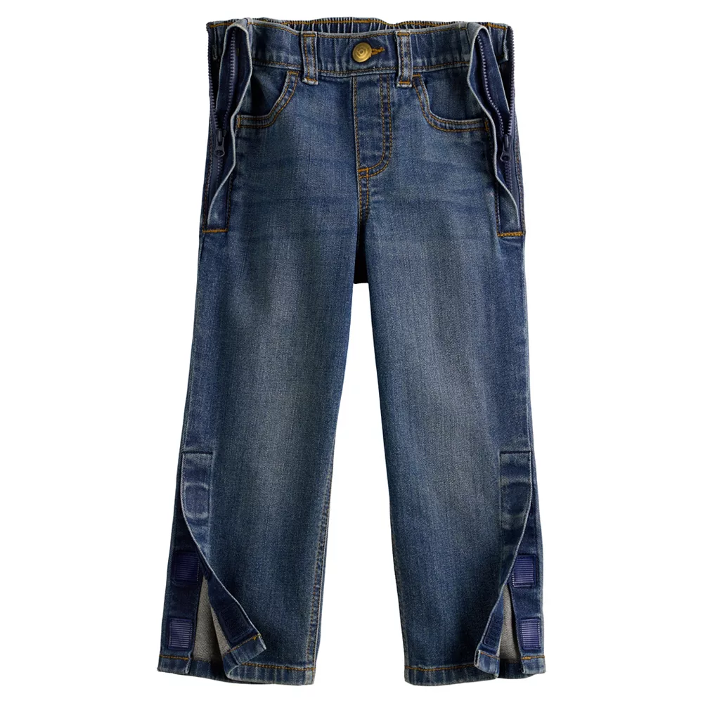 Toddler Boy Jumping Beans® Adaptive Pull-On Denim Pants 3 Toddler Boy Jumping Beans® Adaptive Pull-On Denim Pants - Image 3