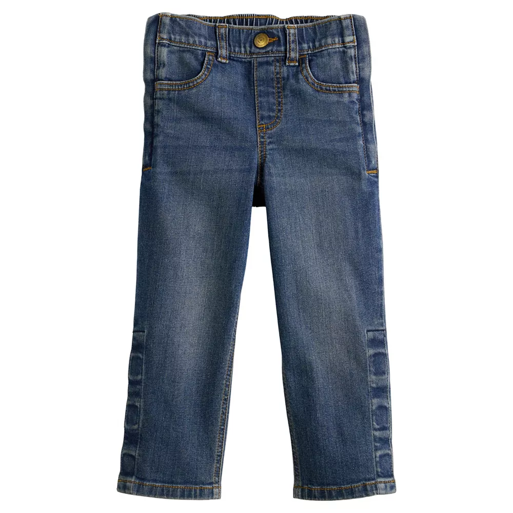 Toddler Boy Jumping Beans® Adaptive Pull-On Denim Pants 1 Toddler Boy Jumping Beans® Adaptive Pull-On Denim Pants