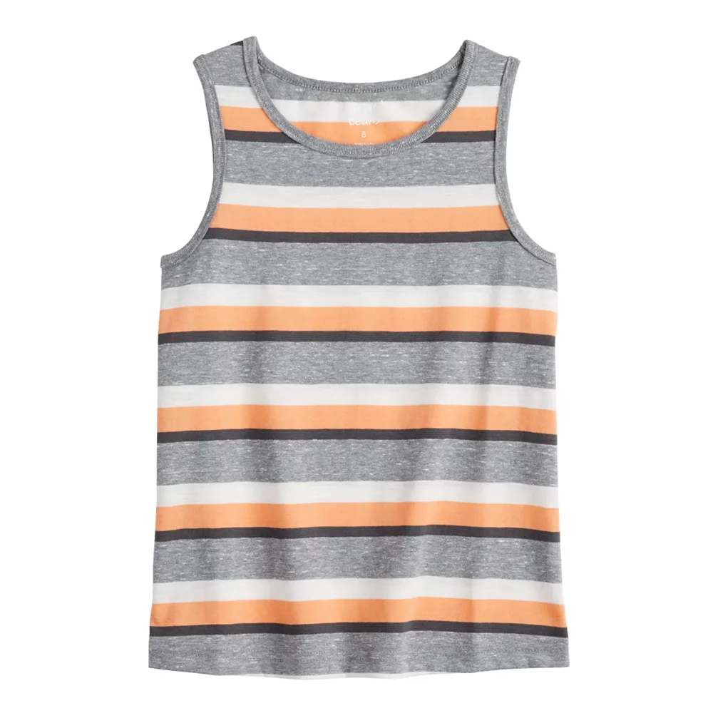 Kids 4-12 Jumping Beans® Striped Tank Top 1 Kids 4-12 Jumping Beans® Striped Tank Top