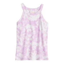 Girls 4-12 Jumping Beans® Ribbed Halter Tank Top
