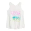 Girls 4-12 Jumping Beans® "Love" Butterfly Active Graphic Tank Top
