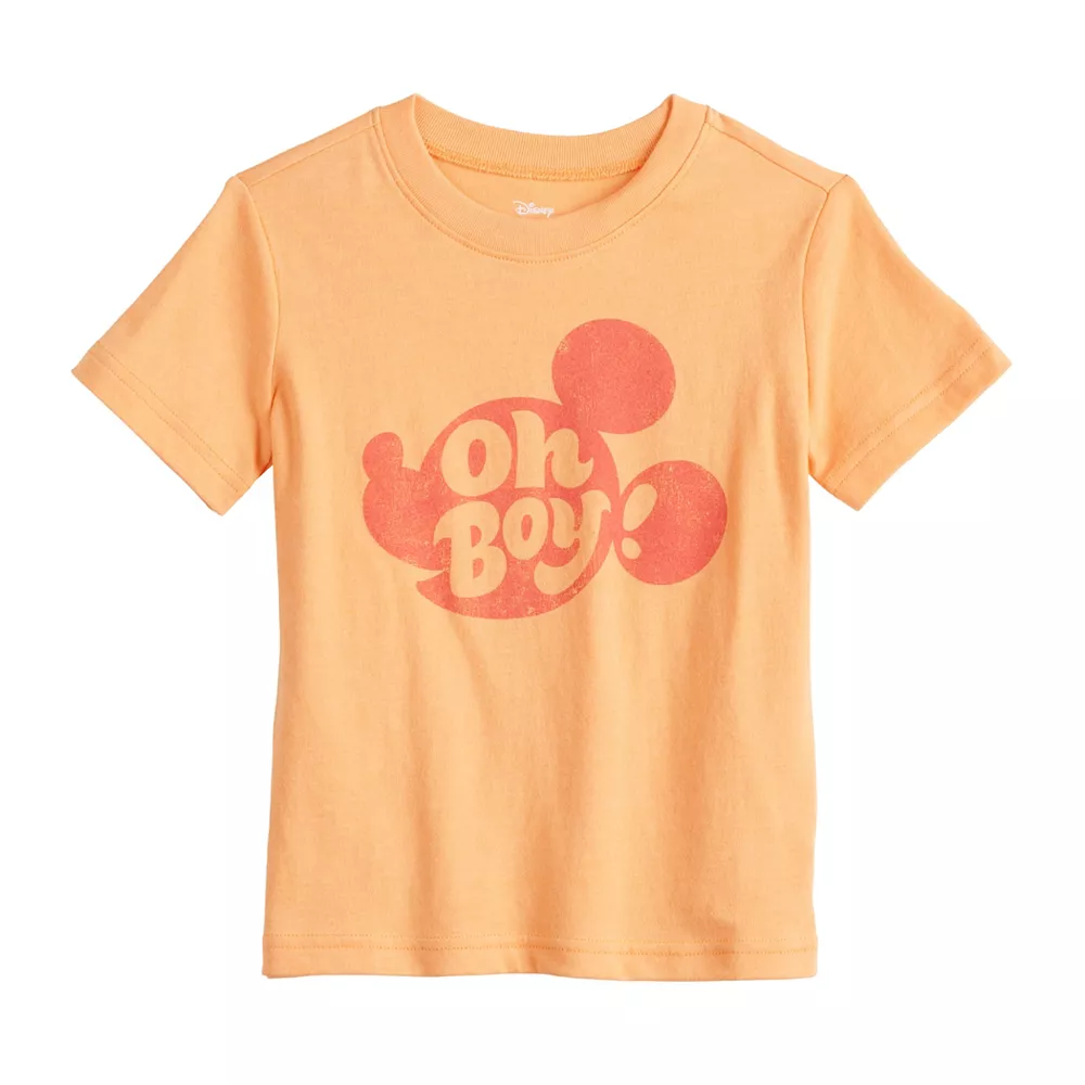 Disney's Mickey Mouse Toddler Boy "Oh Boy" Graphic Tee By Jumping Beans® 1 Disney's Mickey Mouse Toddler Boy "Oh Boy" Graphic Tee By Jumping Beans®