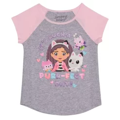 Girls 4-12 Jumping Beans® Gabby's Dollhouse Purrfect Day Graphic Tee