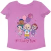 Toddler Girl Jumping Beans® Cocomelon Birthday Fun Tee