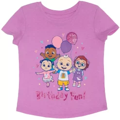 Toddler Girl Jumping Beans® Cocomelon Birthday Fun Tee