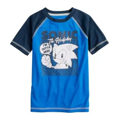Boys 4-12 Jumping Beans® Sonic The Hedgehog Raglan Active Tee
