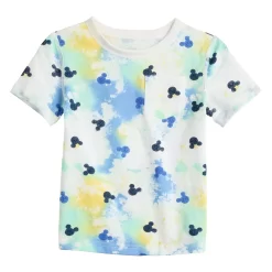 Disney's Mickey Mouse Boys 4-12 Adaptive Logos Tie-Dyed Tee By Jumping Beans®