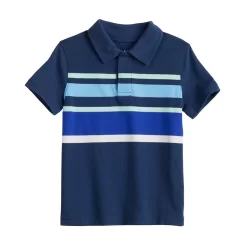 Boys 4-12 Jumping Beans® Adaptive Striped Polo